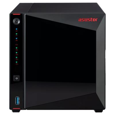 Asustor NAS Nimbustor 4 AS5304T / 4x 2,5"/3,5" SATA III/ Intel Celeron J4105 1.5 GHz/ 4GB/ 2x 2.5 GbE/ 3x USB 3.0/ HDMI