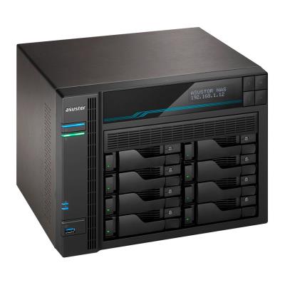 Asustor NAS AS6508T / 8x 2,5"/3,5" SATA III, 2x M.2/ Intel ATOM C3538 2.1 GHz/ 8GB/ 2x 10 GbE + 2x 2.5 GbE/ 2x USB 3.2
