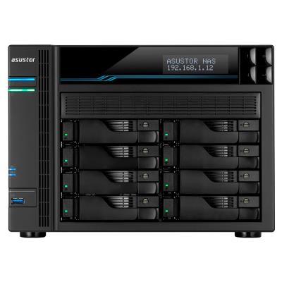 Asustor NAS AS6508T / 8x 2,5"/3,5" SATA III, 2x M.2/ Intel ATOM C3538 2.1 GHz/ 8GB/ 2x 10 GbE + 2x 2.5 GbE/ 2x USB 3.2