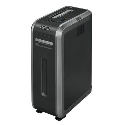 FELLOWES skartovač 125 i/ přímý řez 5,8mm/ objem koše 53 l/ stupeň utajení P-4 (vyhrazené)/ černý