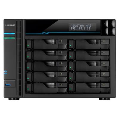 Asustor NAS AS6510T / 10x 2,5"/3,5" SATA III, 2x M.2/ Intel ATOM C3538 2.1 GHz/ 8GB/ 2x 10 GbE + 2x 2.5 GbE/ 2x USB 3.2