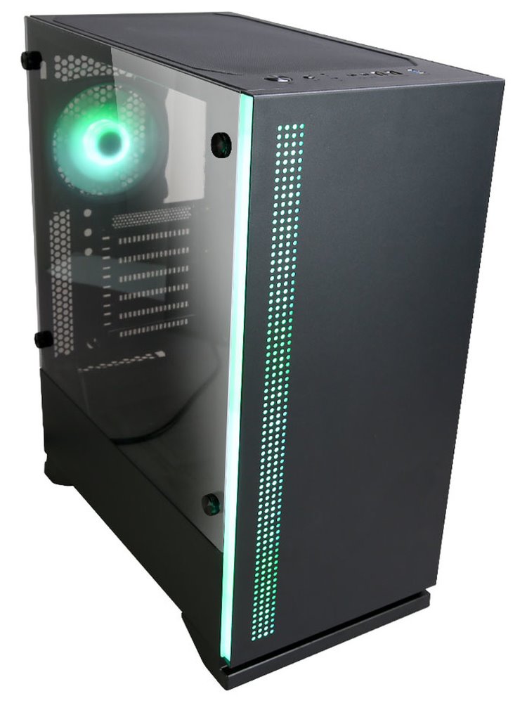 Zalman skříň S5 Black / Middle tower / ATX / USB 3.0 / USB 2.0 / průhledná bočnice