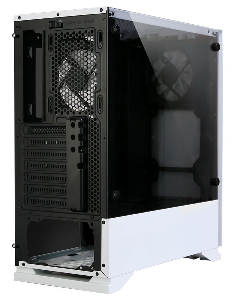 Zalman skříň S5 White / Middle tower / ATX / USB 3.0 / USB 2.0 / průhledná bočnice