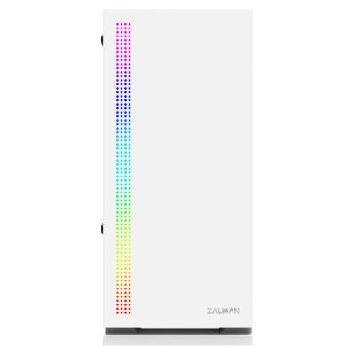 Zalman skříň S5 White / Middle tower / ATX / USB 3.0 / USB 2.0 / průhledná bočnice