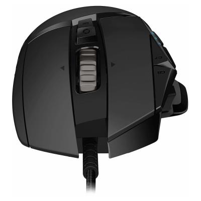 Logitech myš Gaming G502 High Performance / optická / 11 tlačítek / 16000dpi - černá