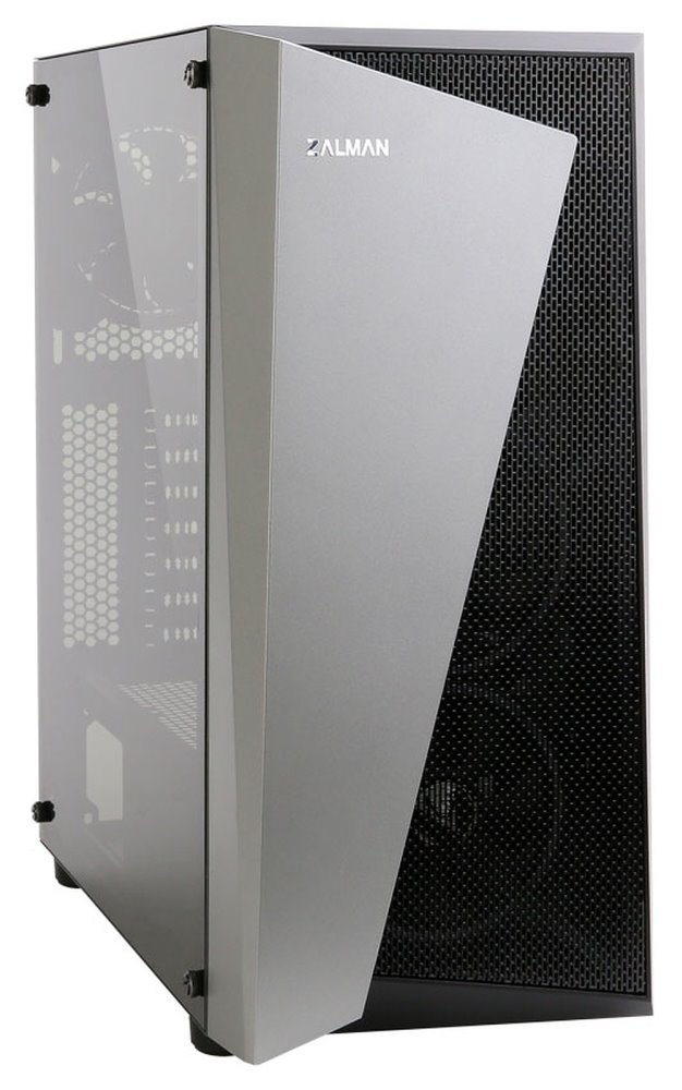 Zalman skříň S4 Plus / Middle tower / ATX / USB 3.0 / USB 2.0 / průhledná bočnice