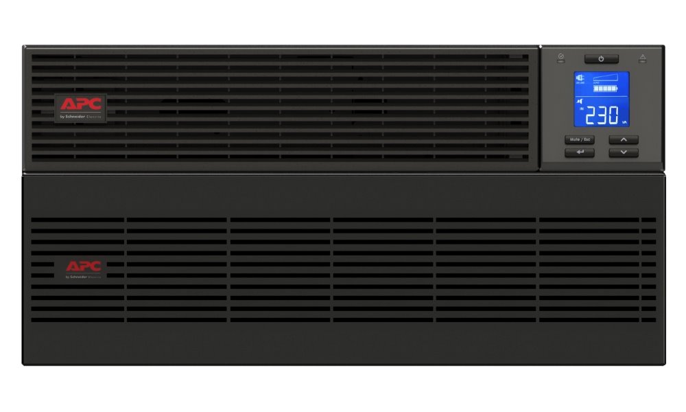 APC Easy UPS SRV 10000VA (10000W)/ 5U/ RACK MOUNT/ ONLINE/ 230V/ LCD/ with External Battery Pack/RailKit