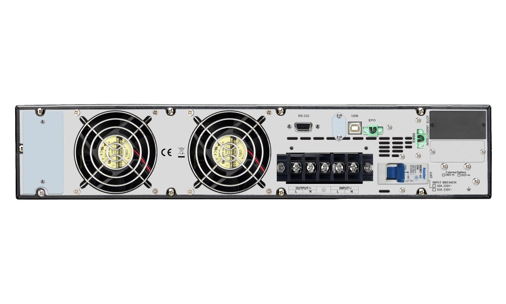 APC Easy UPS SRV 6000VA (6000W)/ 2U/ RACK MOUNT/ ONLINE/ 230V/ LCD/ bez baterií