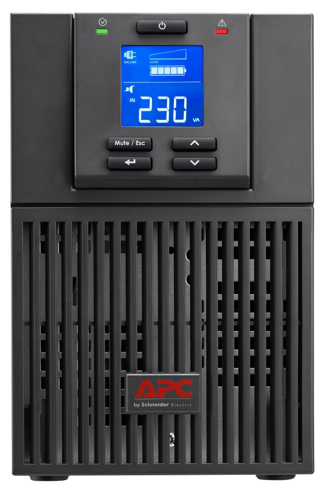 APC Easy UPS SRV 1000VA (800W)/ Tower/ ONLINE/ 230V/ LCD/ bez baterií