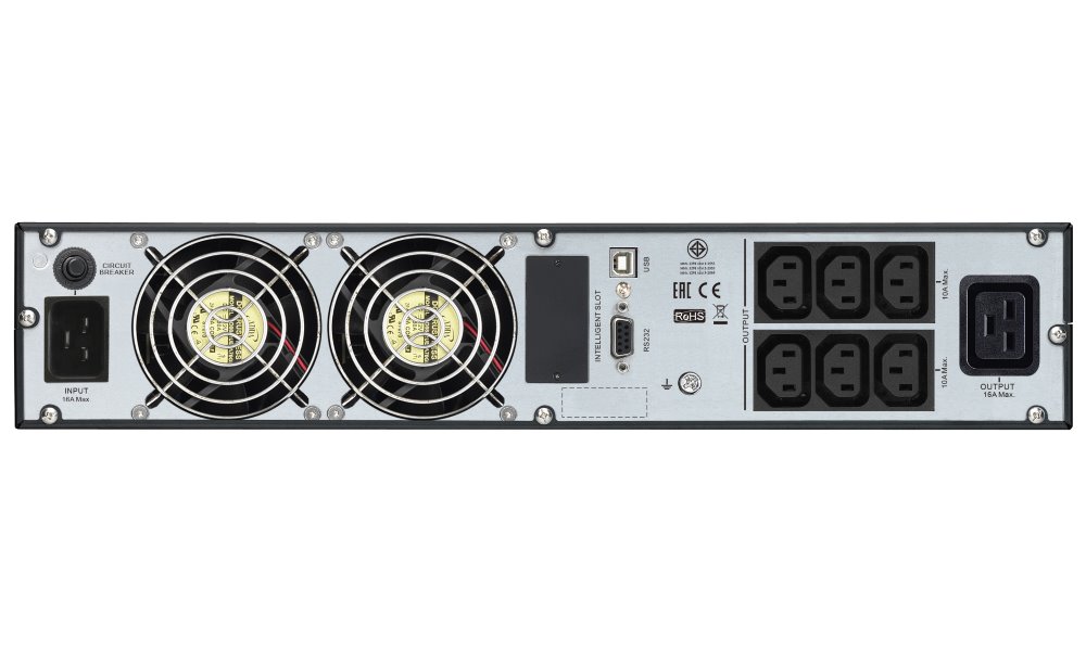 APC Easy UPS SRV 3000VA (2400W)/ 2U/ RACK MOUNT/ ONLINE/ 230V/ LCD