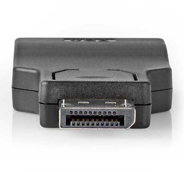 NEDIS adaptér DisplayPort/ zástrčka DisplayPort - zásuvka VGA/ černý/ blistr