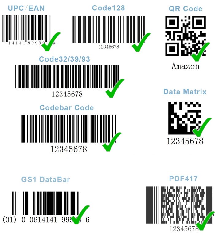 Maxxo čtečka SL2DBS/ 1D/ 2D/ QR/ USB/ BT/ 200skenů/sec, včetně stojanu