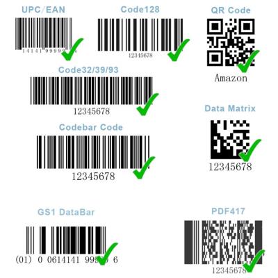 Maxxo čtečka SL2DUS/ 1D/ 2D/ QR/ USB/ 300skenů/sec, včetně stojanu