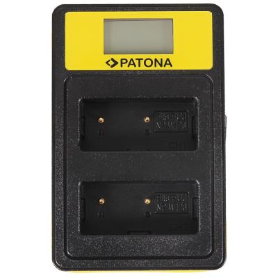 PATONA nabíječka Foto Dual Fuji NP-W126 s LCD,USB