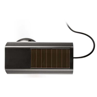 NEDIS atrapa bezpečnostní kamery s blikající LED/ bullet/ IP44/ venkovní/ černá