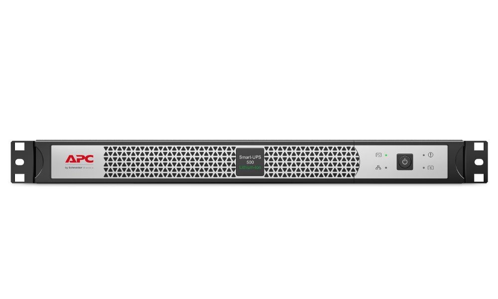 APC Smart-UPS C Lithium Ion/ Short Depth 500VA (400W)/ 1U/ RACK MOUNT/ LINE-INTERAK./ 230V/ with Network Card (AP9631)
