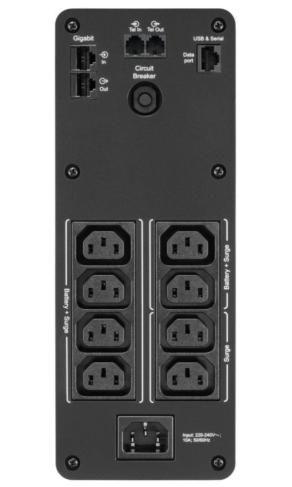 APC Back UPS Pro BR 1200VA (720W)/ Sinusoida/ LINE-INTERAKTIVNÍ/ AVR/ 230V/ LCD/ 8x IEC zásuvka