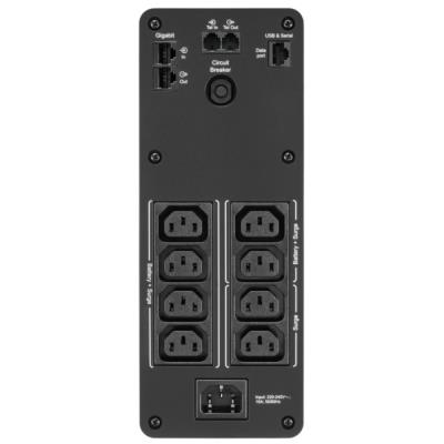 APC Back UPS Pro BR 1600VA (960W)/ Sinusoida/ LINE-INTERAKTIVNÍ/ AVR/ 230V/ LCD/ 8x IEC zásuvka