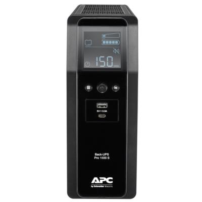 APC Back UPS Pro BR 1600VA (960W)/ Sinusoida/ LINE-INTERAKTIVNÍ/ AVR/ 230V/ LCD/ 8x IEC zásuvka
