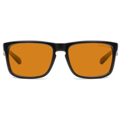 GUNNAR kancelářske/herní brýle INTERCEPT ONYX * jantárová MAX skla * BLF 98 * GUNNAR focus