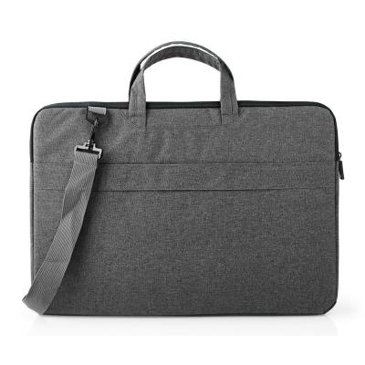 NEDIS brašna na notebook/ 17-18"/ ramenní popruh/ 8 úložných kapes/ černá