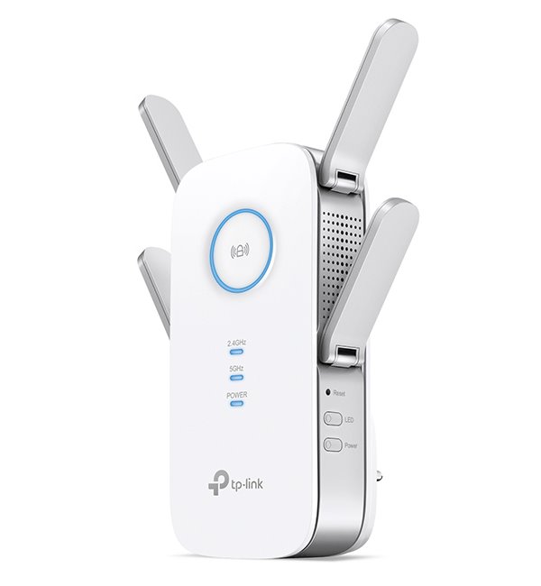 TP-Link RE650   AC2600 Wi-Fi Range Extender, AP, 802.11ac/a/b/g/n, 1x Gb LAN