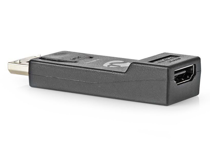 NEDIS adaptér DisplayPort – HDMI/ DisplayPort zástrčka - HDMI zásuvka/ černý/ blistr