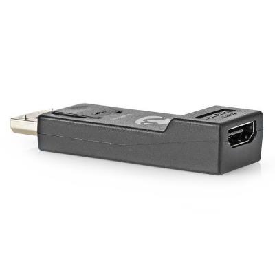 NEDIS adaptér DisplayPort – HDMI/ DisplayPort zástrčka - HDMI zásuvka/ černý/ blistr