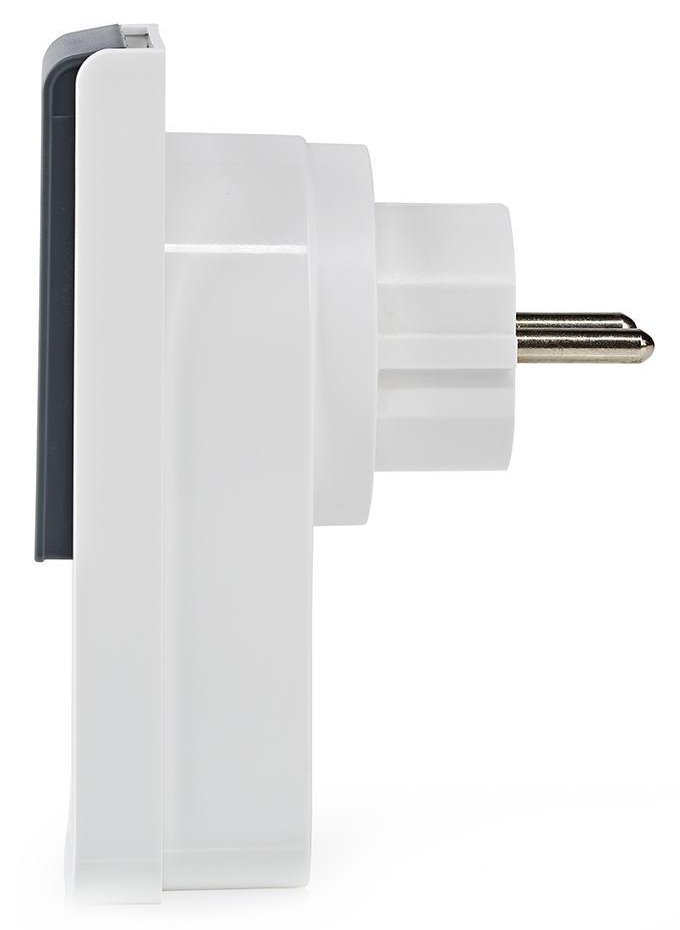 NEDIS Wi-Fi chytrá zásuvka/ venkovní/ monitor napájení/ 16A/ francouzský typ E/ IP44/ Android/ iOS/ Nedis® SmartLife