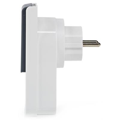 NEDIS Wi-Fi chytrá zásuvka/ venkovní/ monitor napájení/ 16A/ francouzský typ E/ IP44/ Android/ iOS/ Nedis® SmartLife