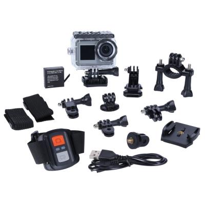 Rollei ActionCam 9S Plus/ SONY Sensor/ 4K 60/30fps/ Voděodolná do 10m/ CZ a SK menu/ Elektronická stabilizace obrazu
