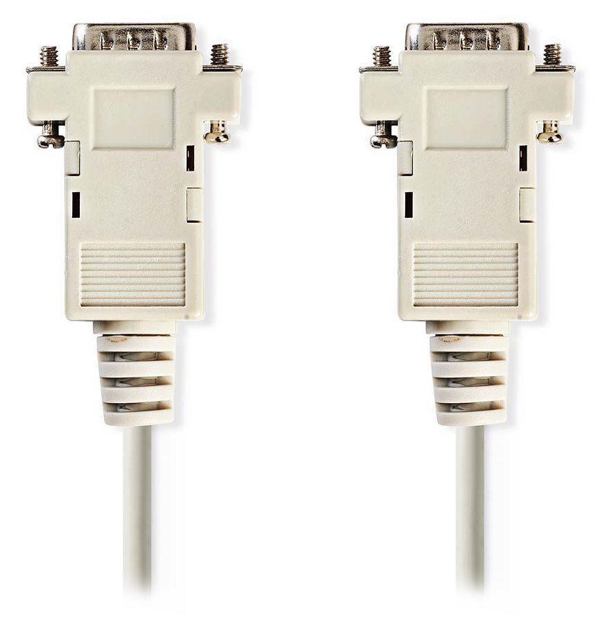 NEDIS kabel VGA (D-SUB)/ zástrčka VGA - zástrčka VGA/ slonovinová/ 2m