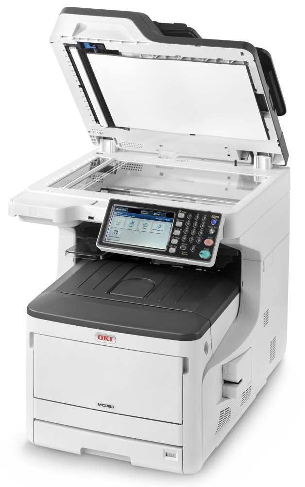 OKI MC883dn/ A3/ 35ppm/ 1200x1200 dpi / PCL+PS/ Duplex/ Fax/ DADF/ USB/ LAN