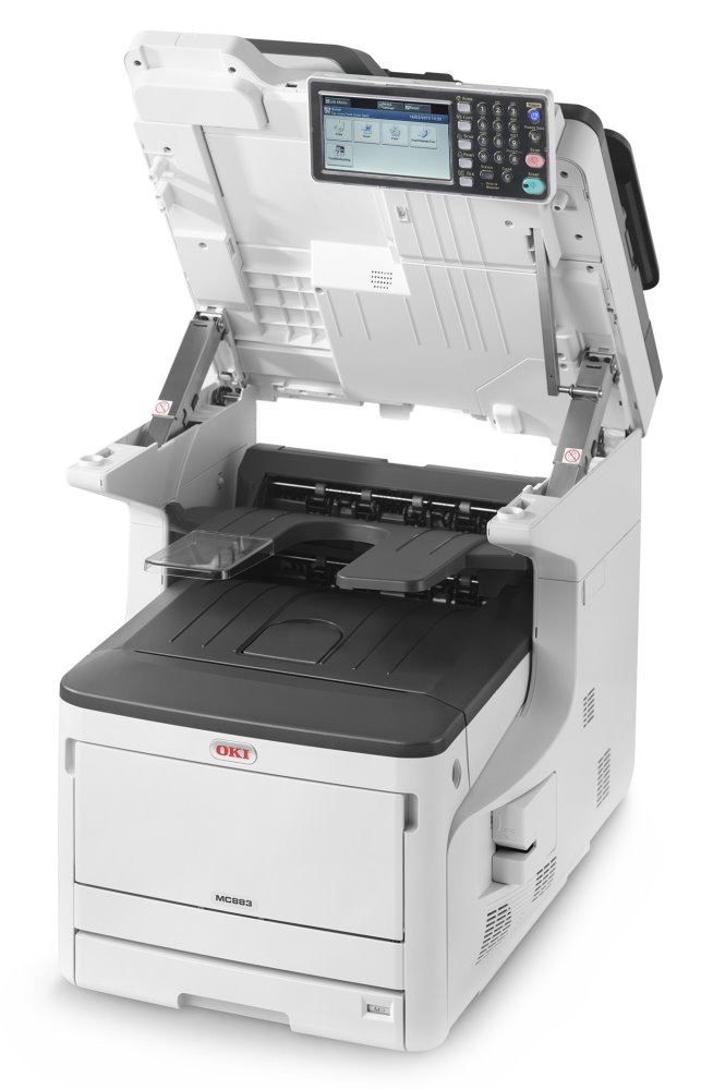 OKI MC883dn/ A3/ 35ppm/ 1200x1200 dpi / PCL+PS/ Duplex/ Fax/ DADF/ USB/ LAN