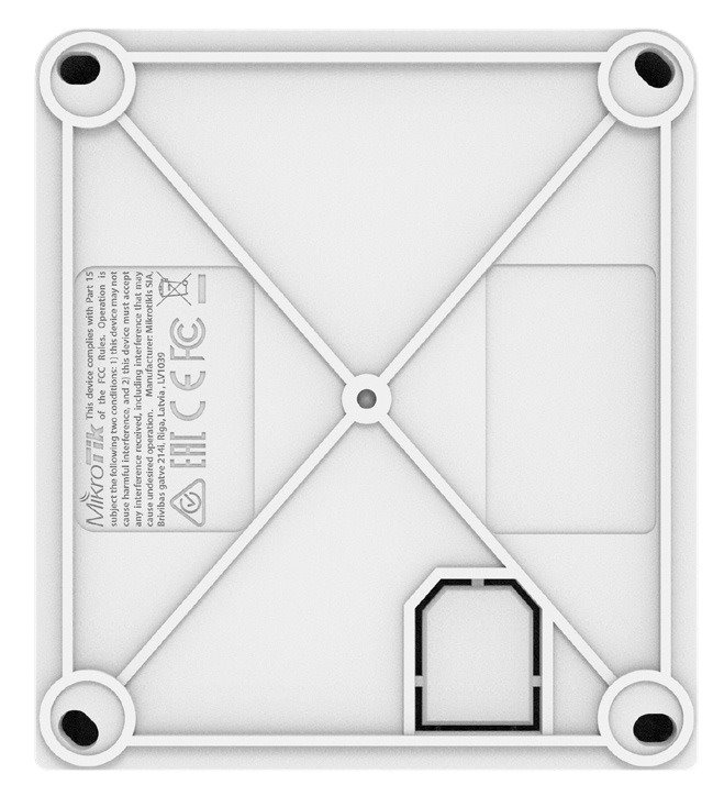 MikroTik GPEN21 Gigabit PoE injector, 2x Gbit LAN, SFP port, na zeď