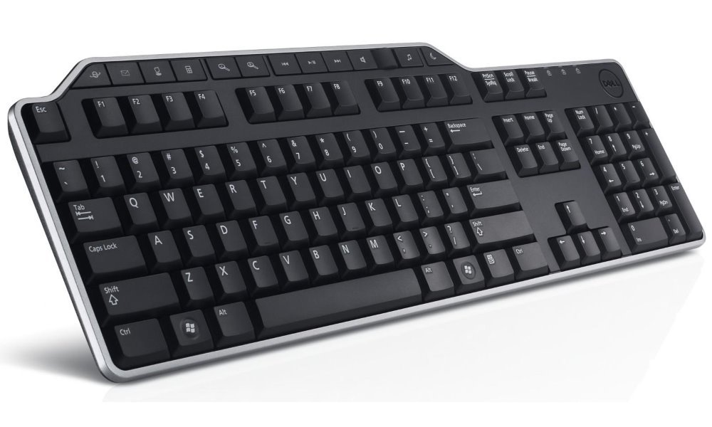 DELL KB-522/ US/International/Euro rozšírená multimediální klávesnice USB (QWERTY)