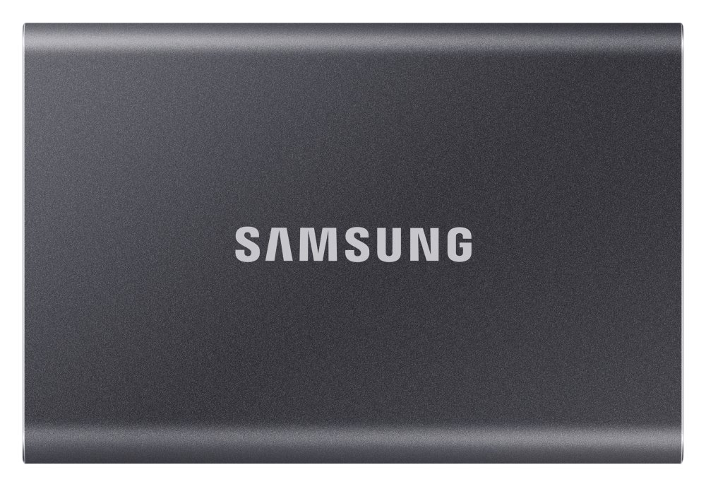 SAMSUNG Portable SSD T7 1TB / USB 3.2 Gen 2 / USB-C / Externí / Šedá