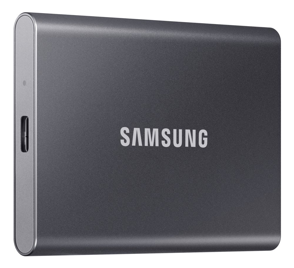 SAMSUNG Portable SSD T7 2TB / USB 3.2 Gen 2 / USB-C / Externí / Šedá