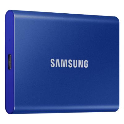 SAMSUNG Portable SSD T7 2TB / USB 3.2 Gen 2 / USB-C / Externí / Modrá