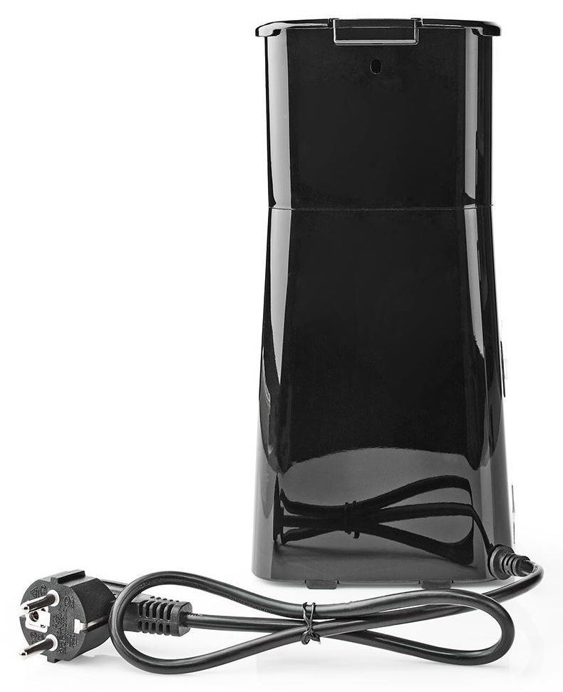 NEDIS kávovar/ na jeden šálek/ dvoustěnný cestovní hrnek/ kapacita 0,42 l/ černý