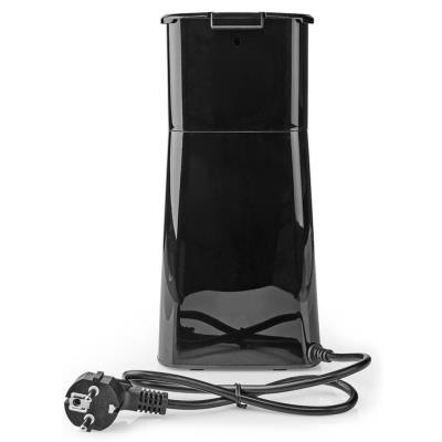 NEDIS kávovar/ na jeden šálek/ dvoustěnný cestovní hrnek/ kapacita 0,42 l/ časovač/ černý