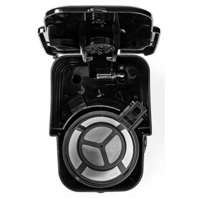 NEDIS kávovar/ na jeden šálek/ dvoustěnný cestovní hrnek/ kapacita 0,42 l/ časovač/ černý