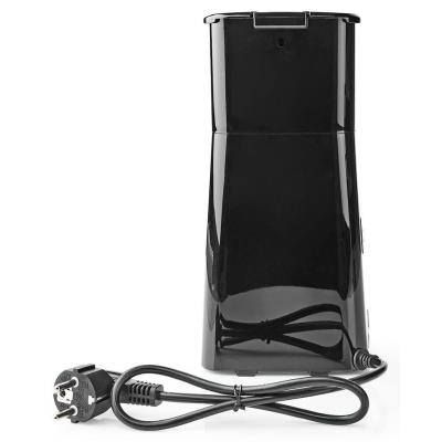 NEDIS kávovar/ na jeden šálek/ dvoustěnný cestovní hrnek/ kapacita 0,42 l/ černý