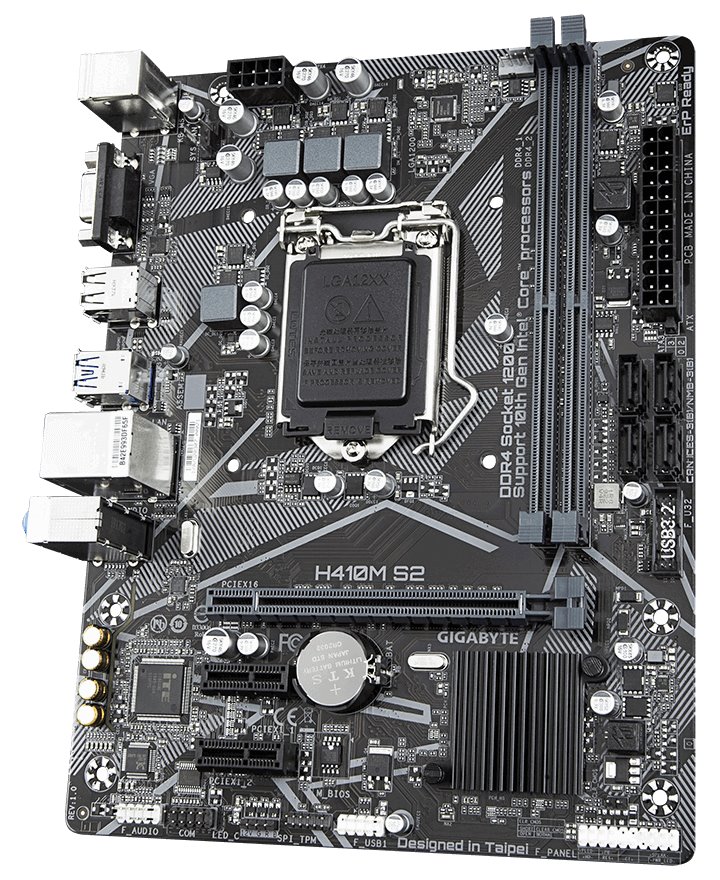 GIGABYTE H410M S2 / Intel H410 / LGA1200 / 2x DDR4 / VGA / mATX