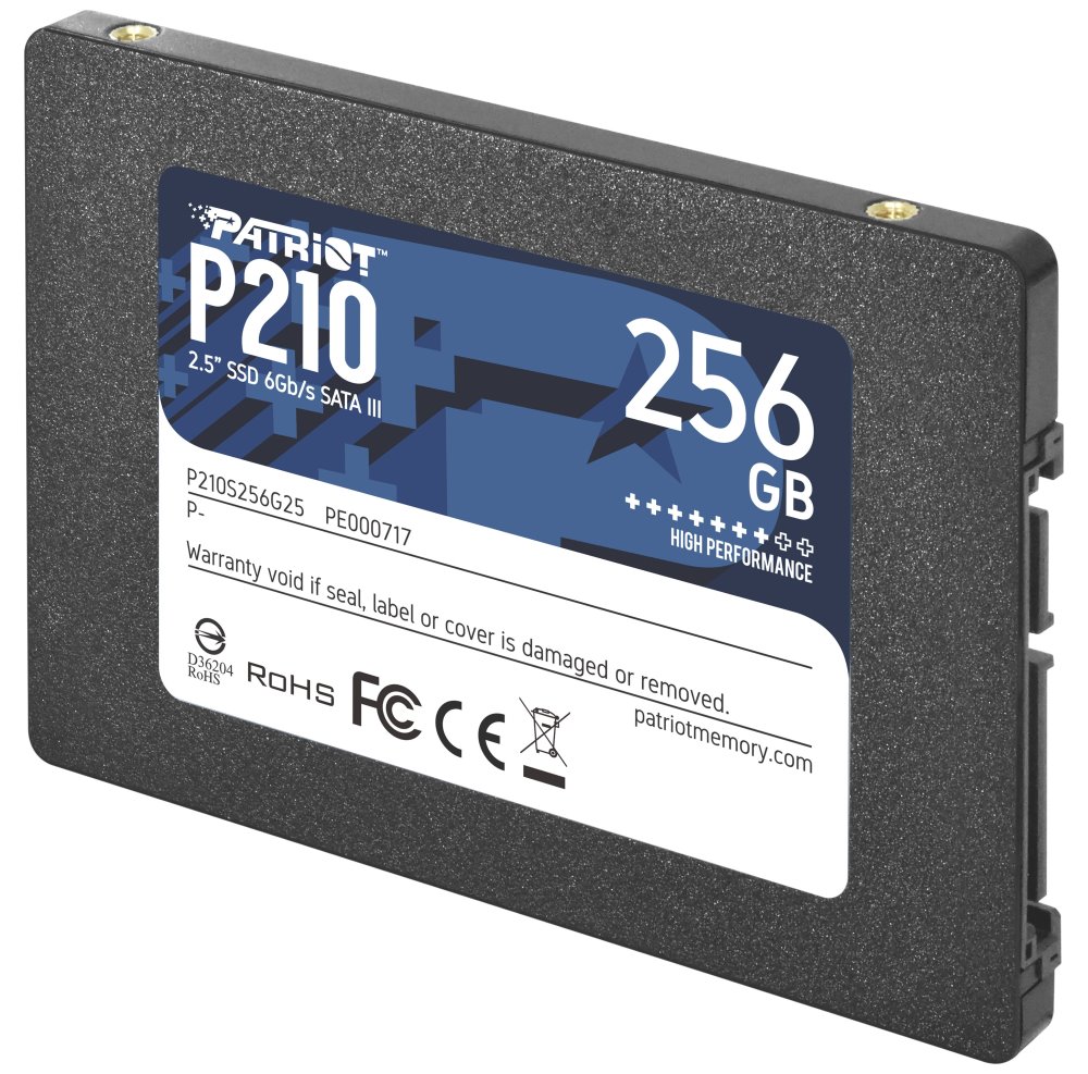 PATRIOT P210 256GB SSD / 2,5" / Interní / SATA 6GB/s / 7mm