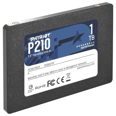PATRIOT P210 1TB SSD / 2,5" / Interní / SATA 6GB/s / 7mm