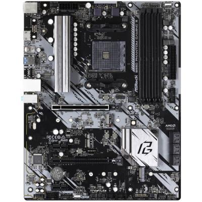 ASRock B550 Phantom Gaming 4 / AMD B550 / AM4 / 4x DDR4 DIMM / HDMI / 2x M.2 / ATX
