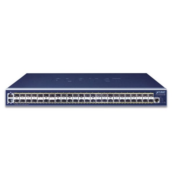 Planet GS-6320-46S2C4XR L3 switch, 2x1Gb, 46x1Gb SFP, 4x10Gb SFP+, 2x power-in