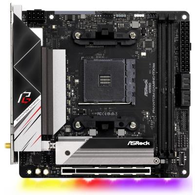 ASRock B550 Phantom Gaming-ITX/ax / AMD B550 / AM4 / 2x DDR4 DIMM / HDMI / DP / 2x M.2 / USB-C / WiFi / Mini-ITX