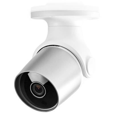 NEDIS IP Kamera/ venkovní/ IP65/ Wi-Fi/ 1080p/ PIR senzor/ MicroSD/ Cloud/ Android/ iOS/ adaptér/ bílá